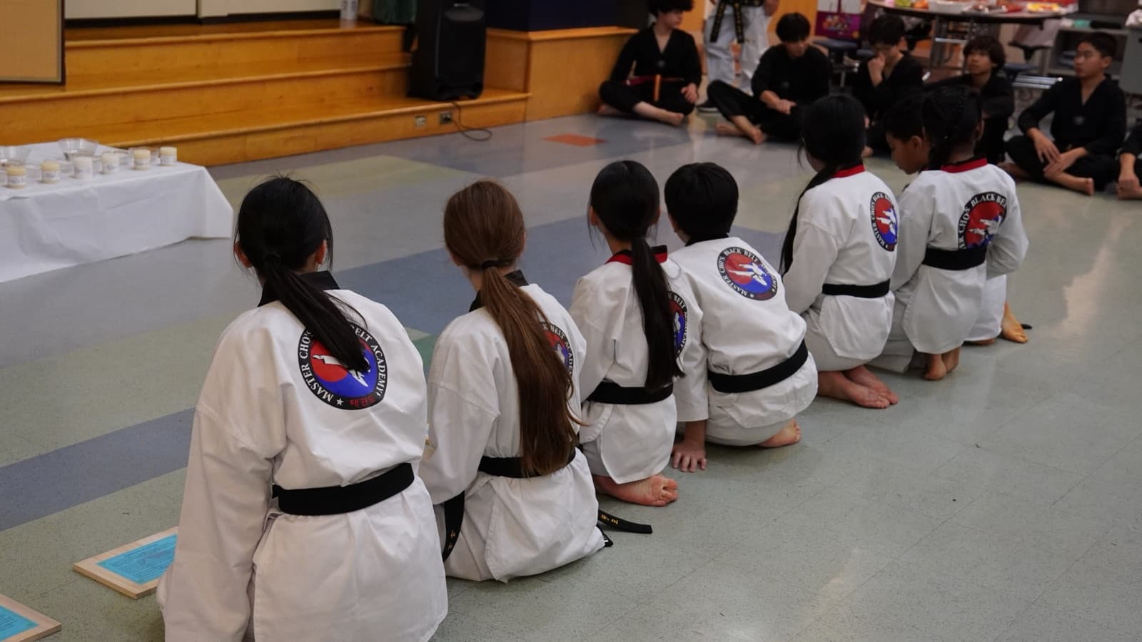 Black Belt Club training