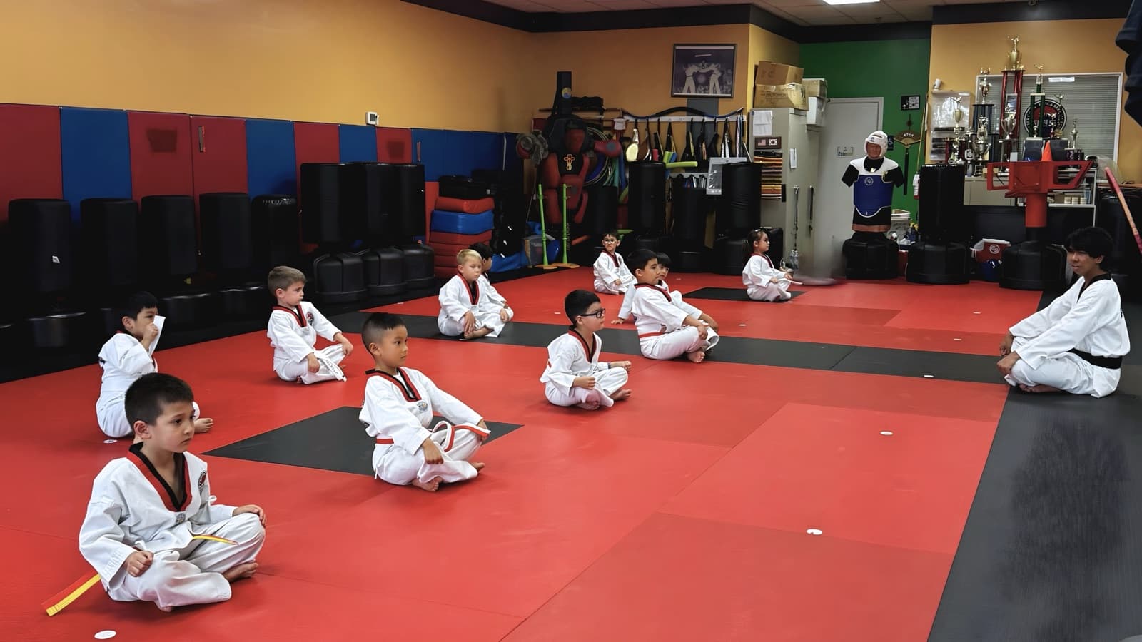 Tiny Tigers class in session